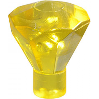 diamant 1x1 24 facetten trans yellow